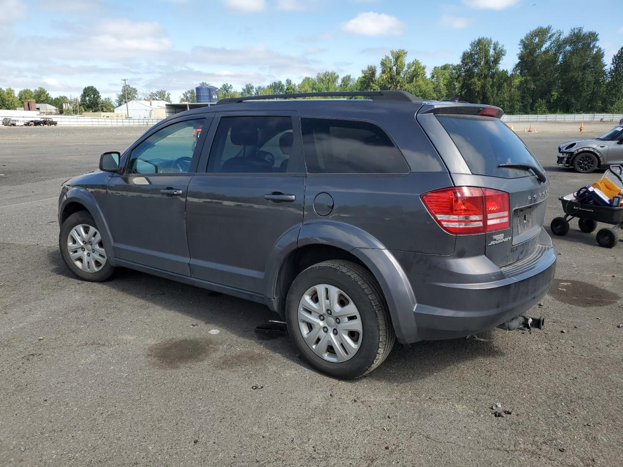 2016 Dodge Journey VIN 3C4PDCAB5GT233745 Copart auction photo, side / front end damage thumbnail 2