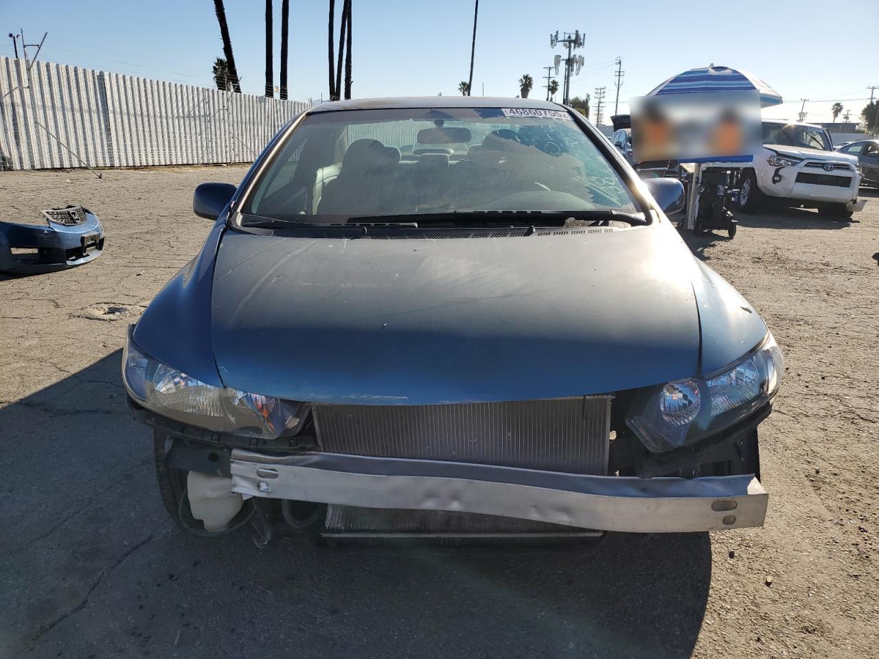 2011 Honda Civic VIN 2HGFG1B64BH500918 Copart auction photo, side / front end damage thumbnail 5