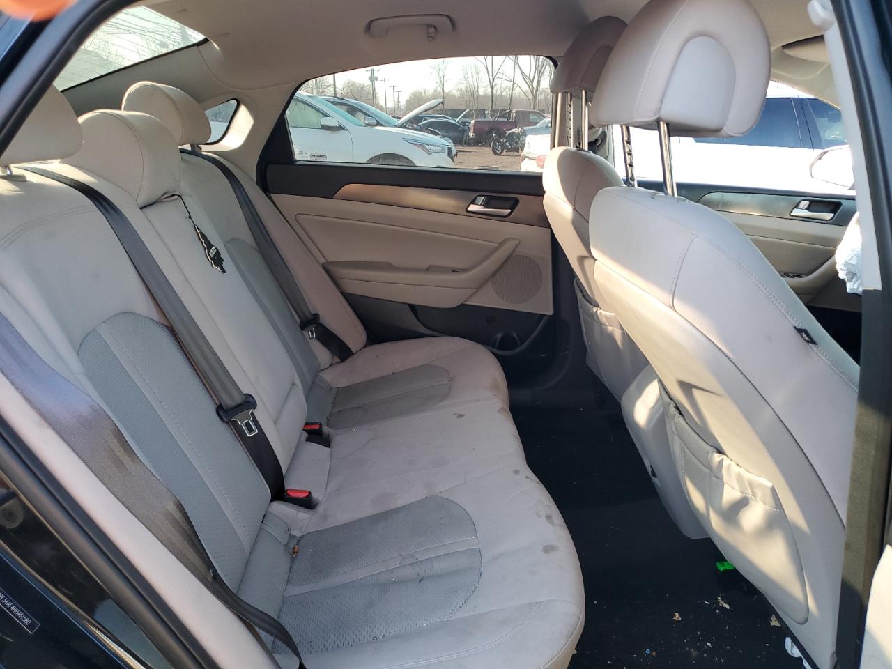 2017 Hyundai Sonata VIN 5NPE34AF4HH461580 Copart auction photo, front end / rear end damage thumbnail 10