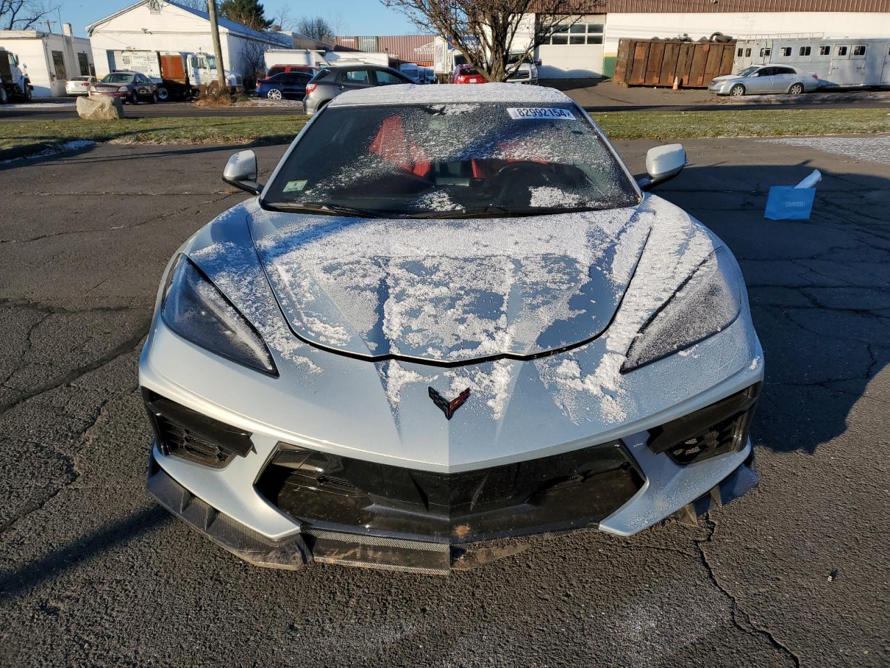 2022 Chevrolet Corvette VIN 1G1YA2D44N5124168 Copart auction photo, rear end / side damage thumbnail 5