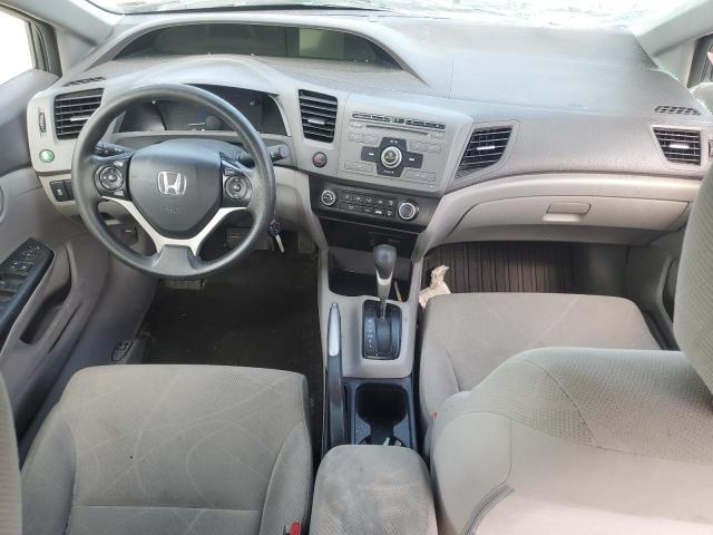 2012 Honda Civic VIN 19XFB2F55CE087778 Copart auction photo, rear end damage thumbnail 8