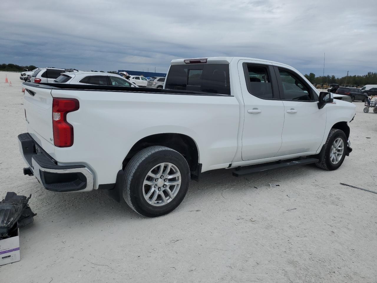 2020 Chevrolet Silverado VIN 1GCRYDED6LZ260101 Copart auction photo, front end damage thumbnail 3