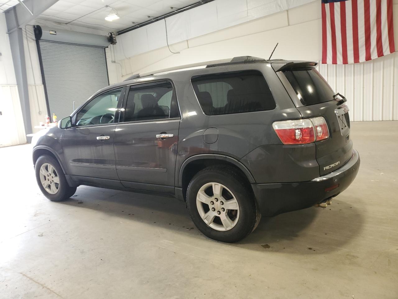 2011 GMC Acadia VIN 1GKKRPED2BJ349293 Copart auction photo, mechanical damage thumbnail 2