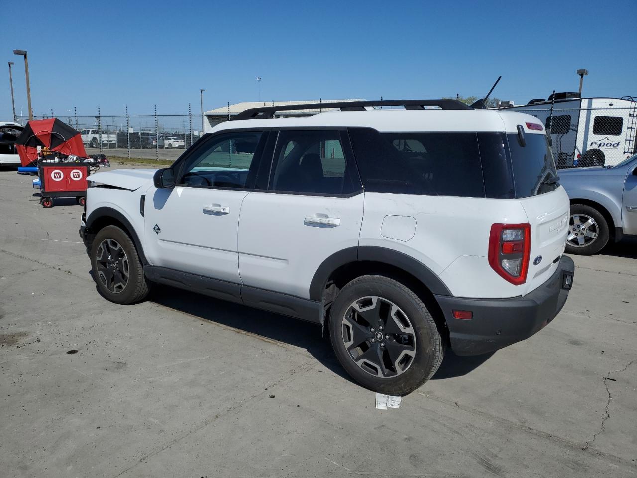 2023 Ford Bronco VIN 3FMCR9C6XPRE23794 Copart auction photo, front end damage thumbnail 2