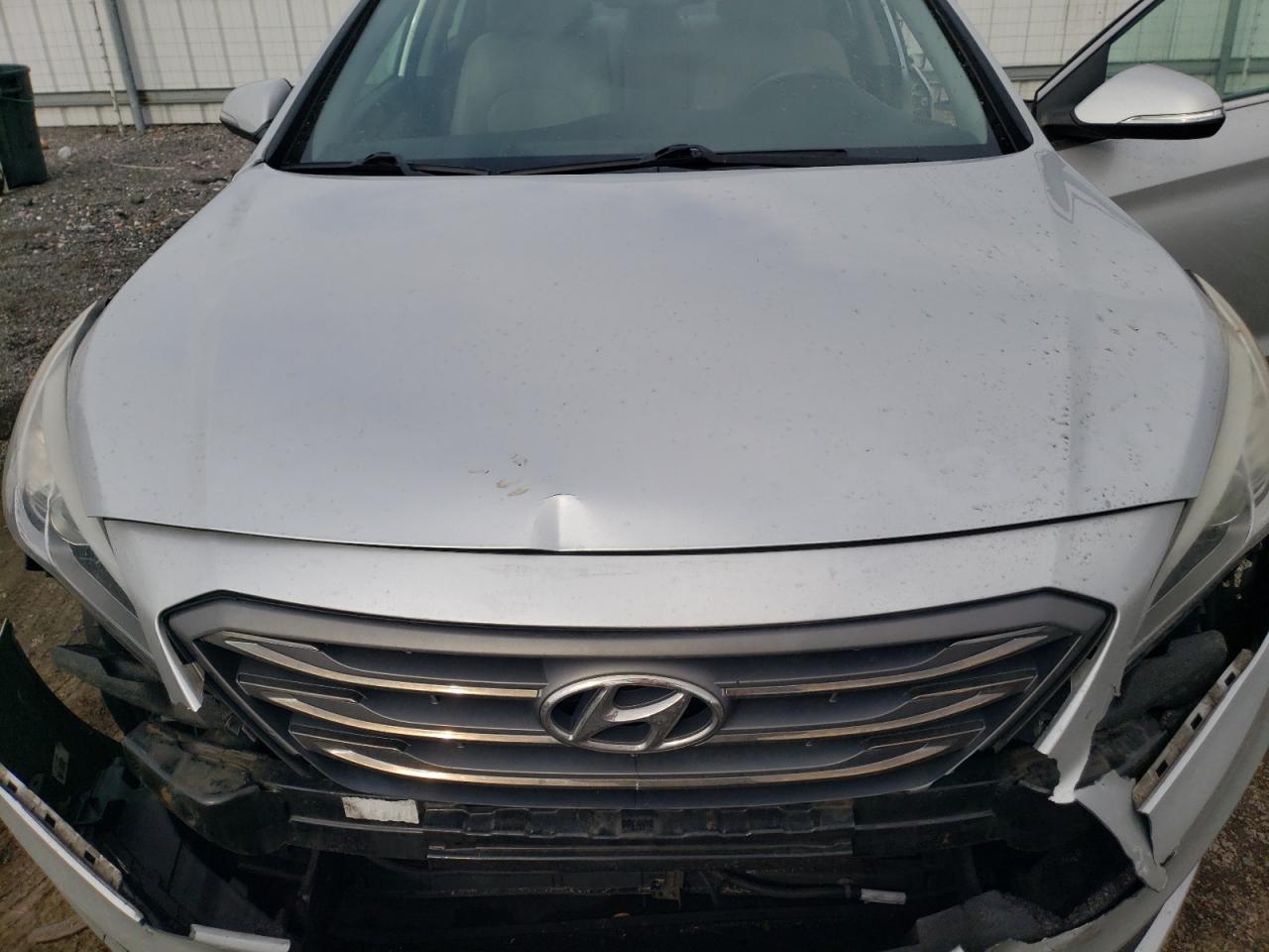 2015 Hyundai Sonata VIN 5NPE34AF4FH223080 Copart auction photo, front end / minor dent/scratches damage thumbnail 12
