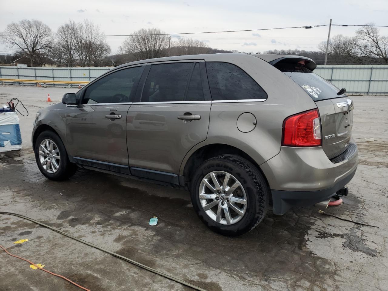 2014 Ford Edge VIN 2FMDK3KC1EBA30808 Copart auction photo, front end damage thumbnail 2