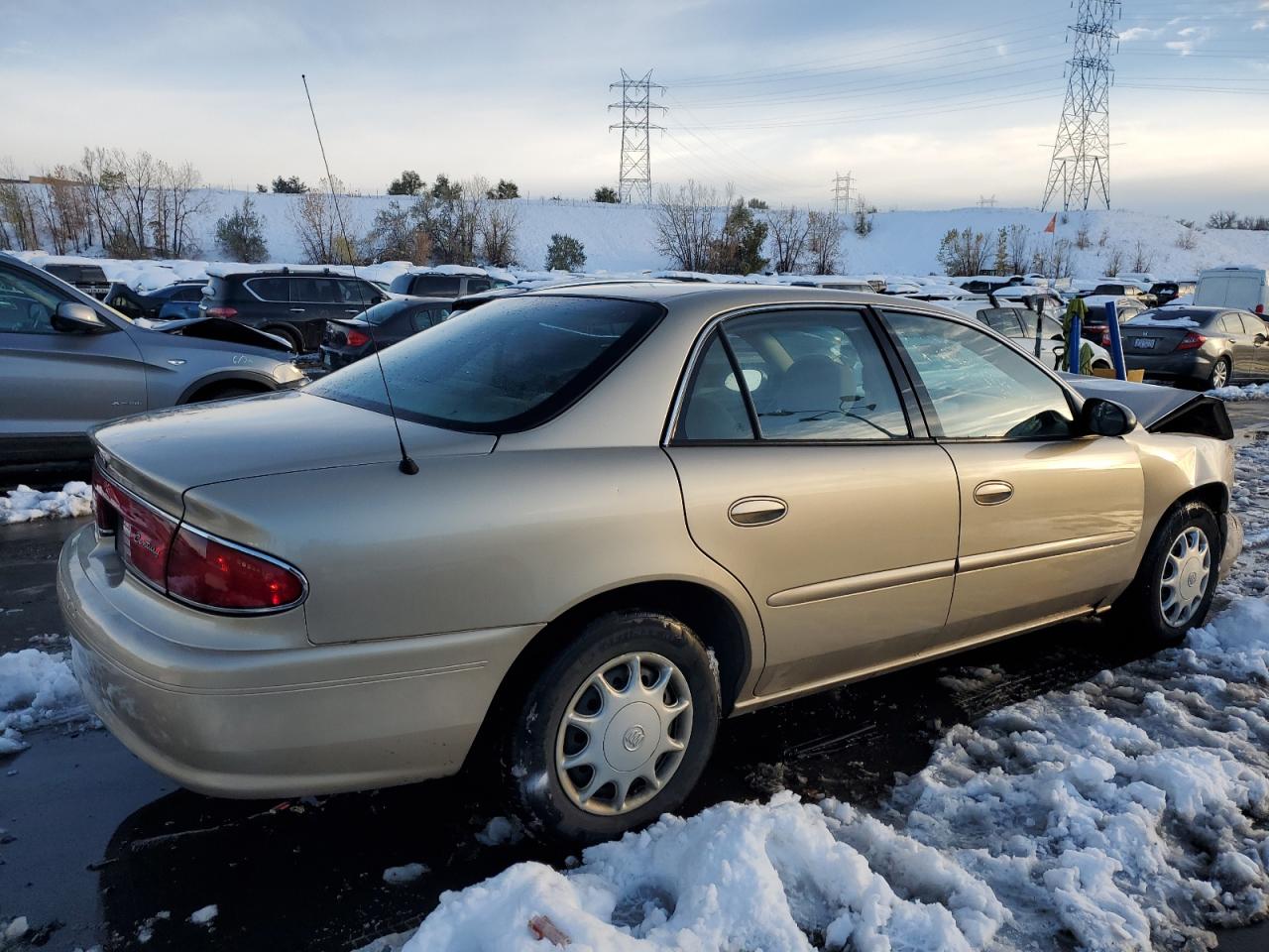 2004 Buick Century VIN 2G4WS52J941259597 Copart auction photo, front end / side damage thumbnail 3