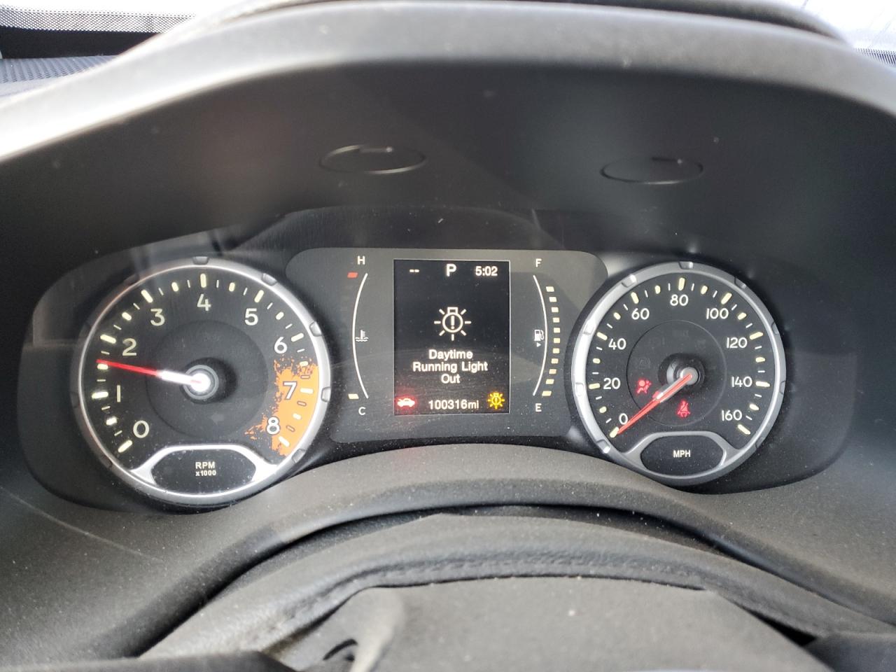 2016 Jeep Renegade VIN ZACCJABT3GPD41131 Copart auction photo, front end / side damage thumbnail 9