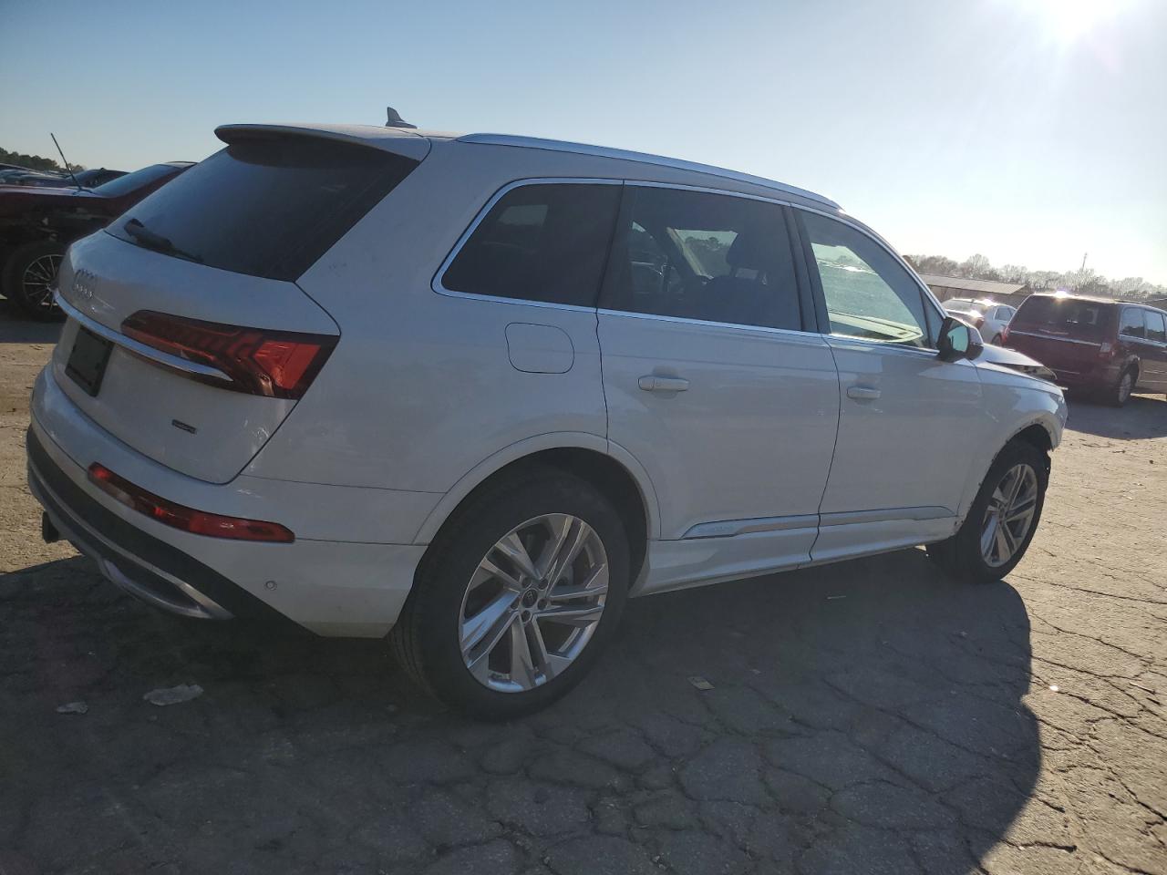 2023 Audi Q7 VIN WA1LXBF72PD002175 Copart auction photo, front end damage thumbnail 3