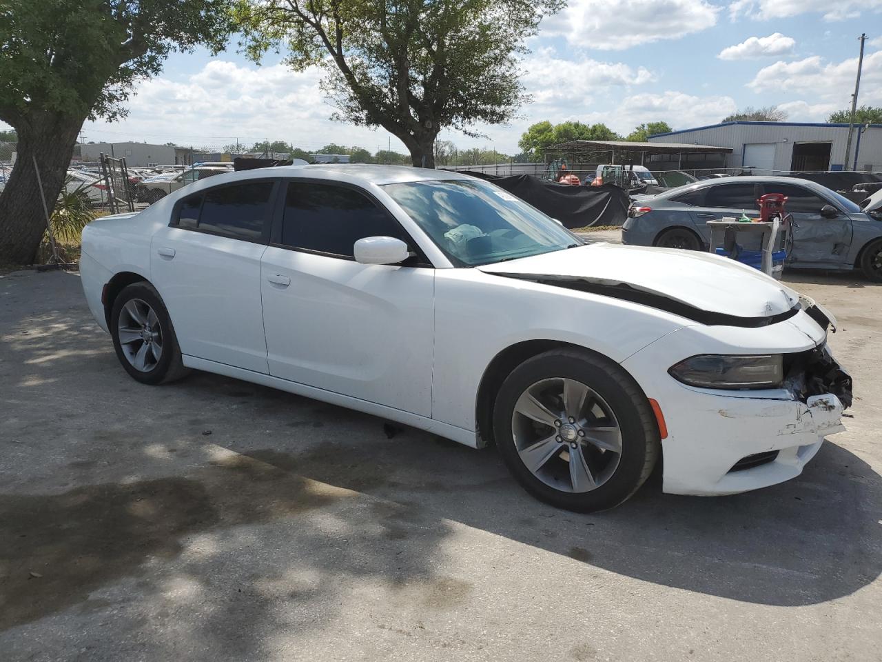 2016 Dodge Charger VIN 2C3CDXHG8GH339191 Copart auction photo, front end damage thumbnail 4