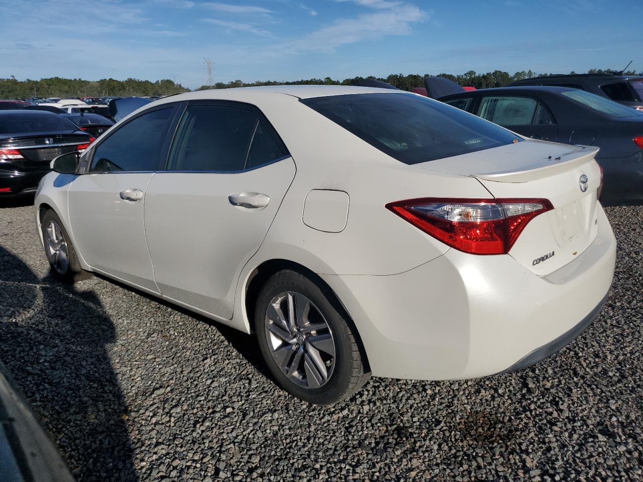 2014 Toyota Corolla VIN 5YFBPRHE0EP048457 Copart auction photo, water/flood damage thumbnail 2