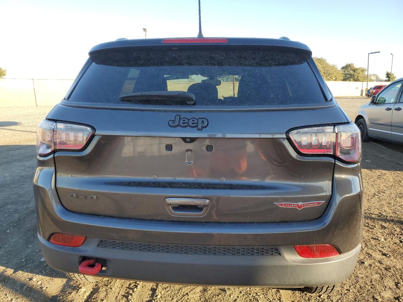 2019 Jeep Compass VIN 3C4NJDDB2KT722033 Copart auction photo, side damage thumbnail 6