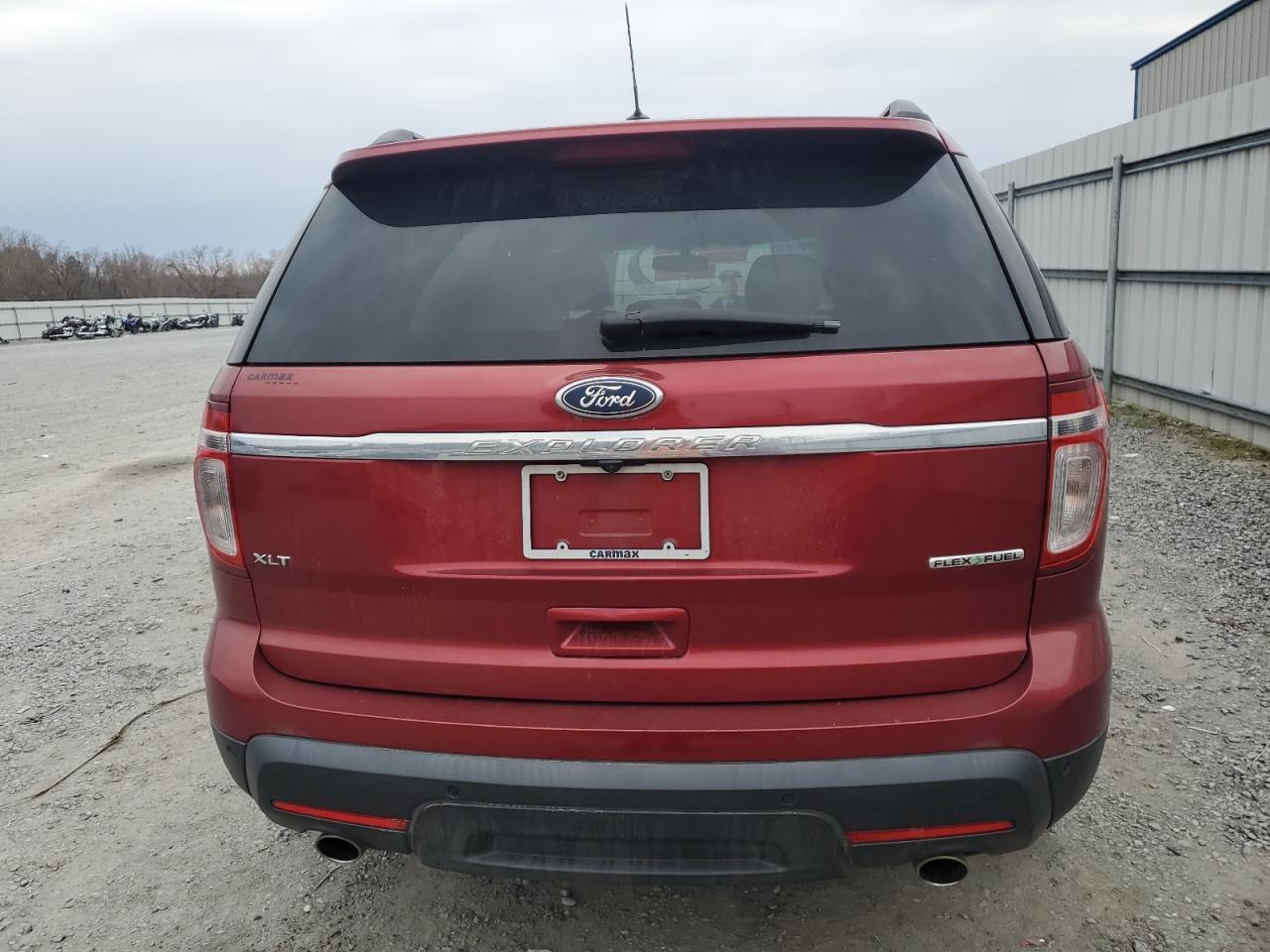 2014 Ford Explorer VIN 1FM5K7D83EGB33175 Copart auction photo, front end / side damage thumbnail 6