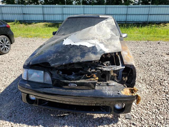1991 Ford Mustang VIN 1FACP42E1MF195849 Copart auction photo, burn - engine / front end damage thumbnail 5