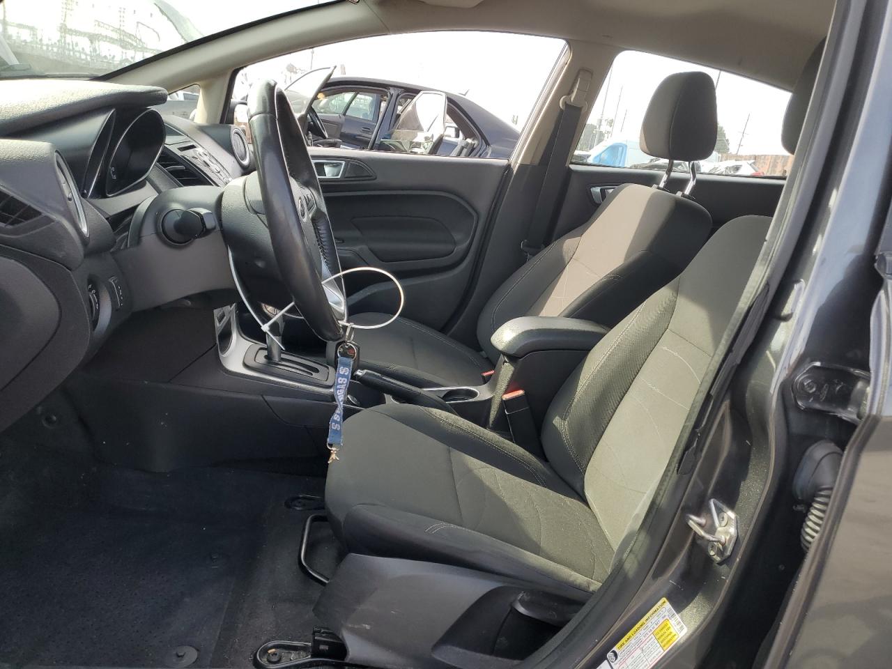 2016 Ford Fiesta VIN 3FADP4EJ4GM156979 Copart auction photo, rear end damage thumbnail 7