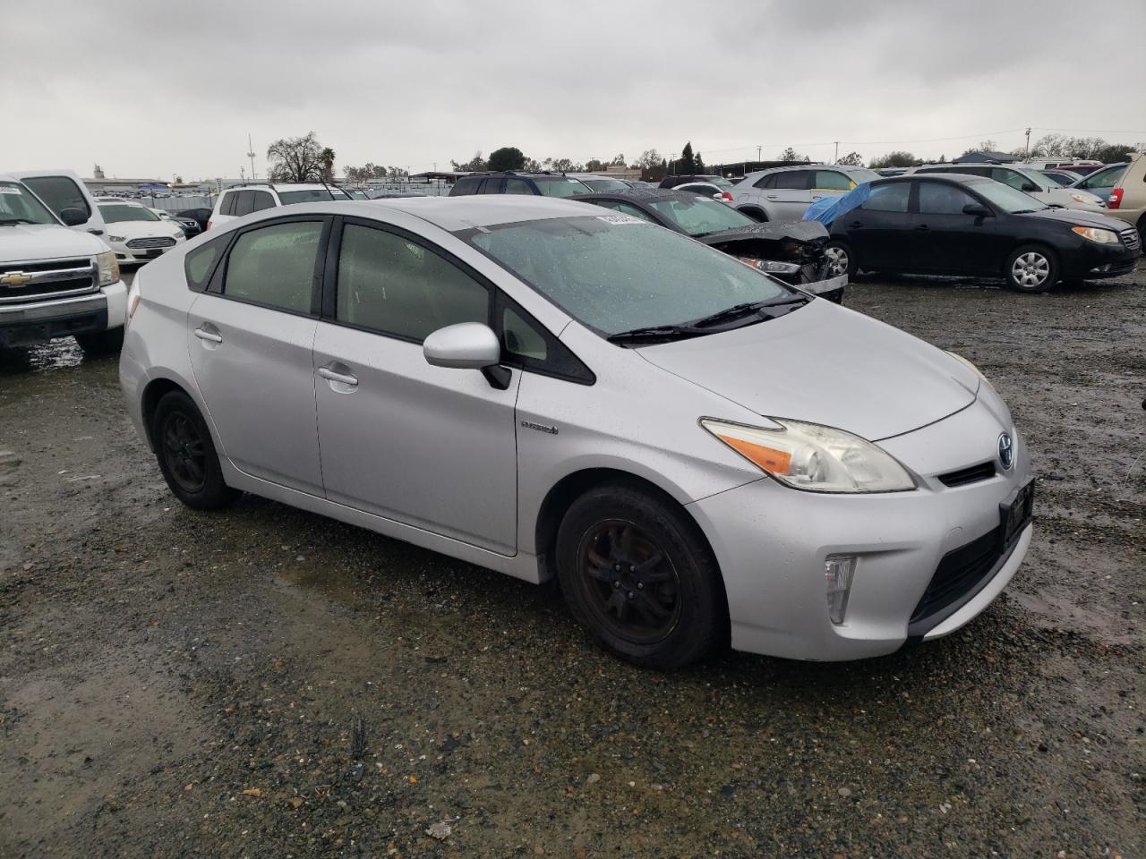 2013 Toyota Prius VIN JTDKN3DU3D0346459 Copart auction photo, minor dent/scratches damage thumbnail 4