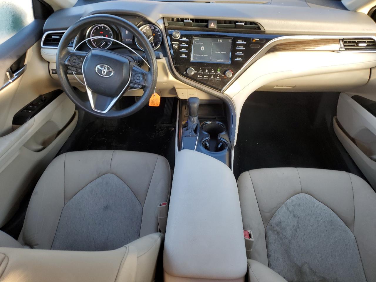 2018 Toyota Camry VIN 4T1B11HK8JU535245 Copart auction photo, rear end / undercarriage damage thumbnail 8