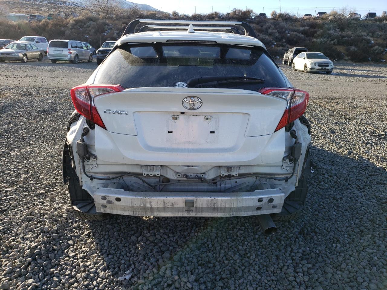 2019 Toyota C-HR VIN JTNKHMBX0K1014640 Copart auction photo, all over damage thumbnail 6
