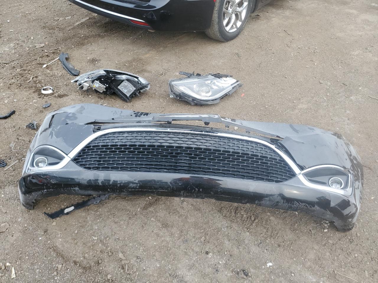 2017 Chrysler Pacifica VIN 2C4RC1GG8HR528605 Copart auction photo, front end damage thumbnail 13