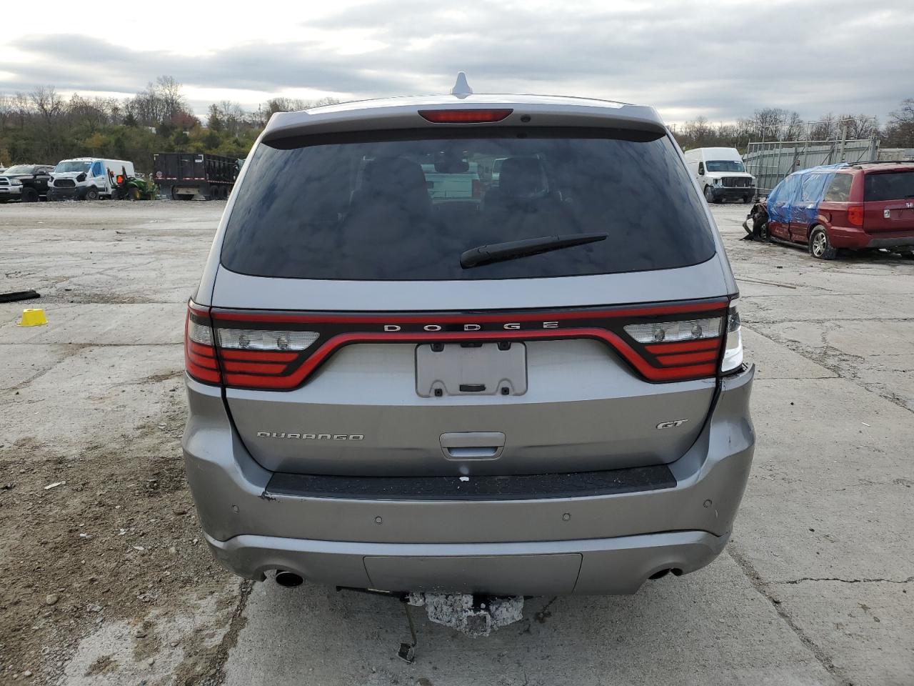 2017 Dodge Durango VIN 1C4RDHDG7HC774371 Copart auction photo, side / rear end damage thumbnail 6