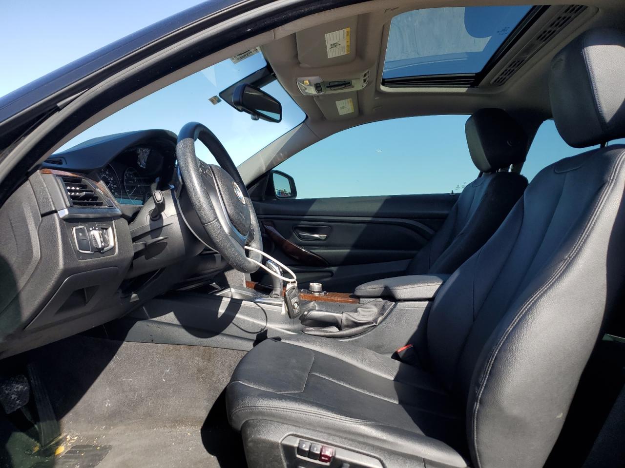 2014 BMW 4er VIN WBA3N3C56EK231131 Copart auction photo, front end damage thumbnail 7