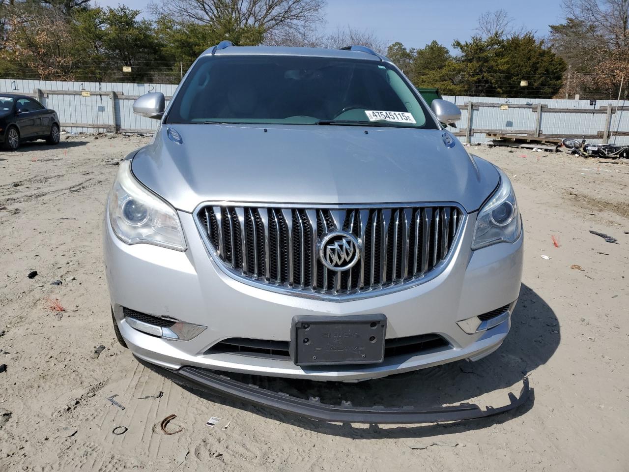 2014 Buick Enclave VIN 5GAKVBKD5EJ296061 Copart auction photo, front end / side damage thumbnail 5