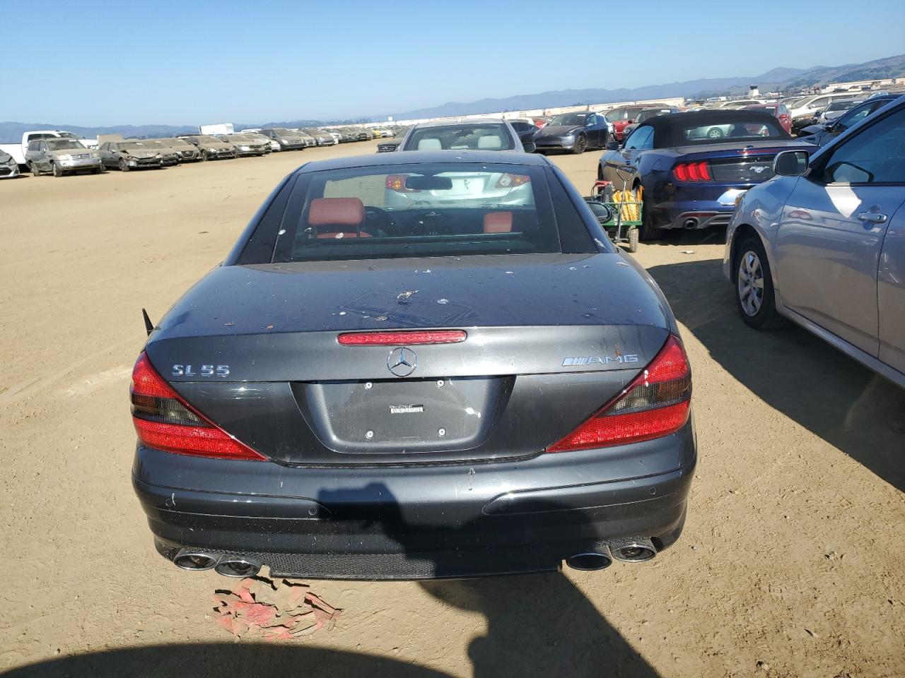2003 Mercedes-Benz SL-klasse VIN WDBSK74F23F034080 Copart auction photo, front end damage thumbnail 6