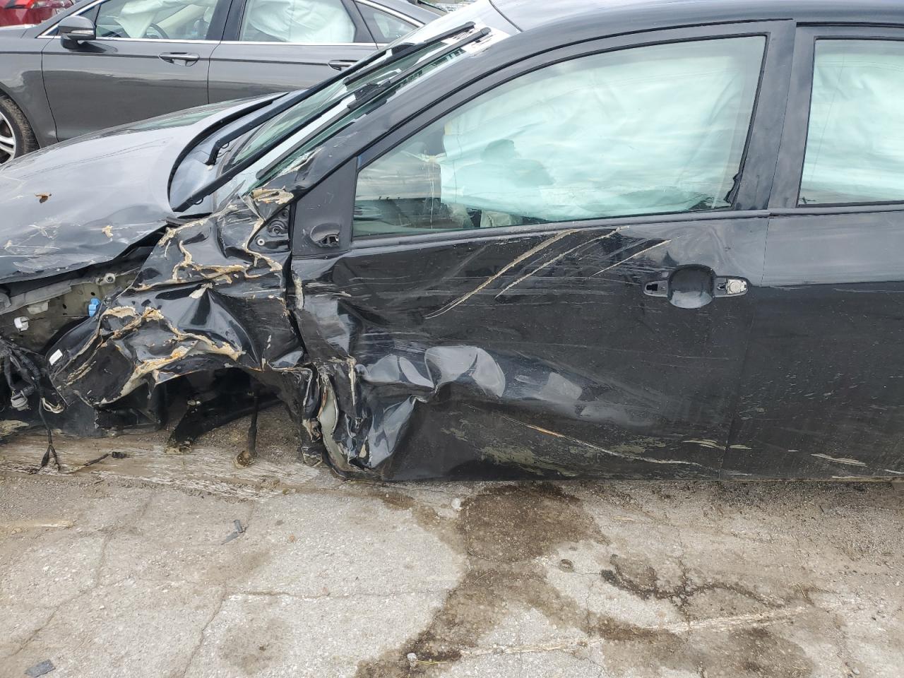2010 Toyota Corolla VIN 1NXBU4EEXAZ224889 Copart auction photo, front end / side damage thumbnail 7