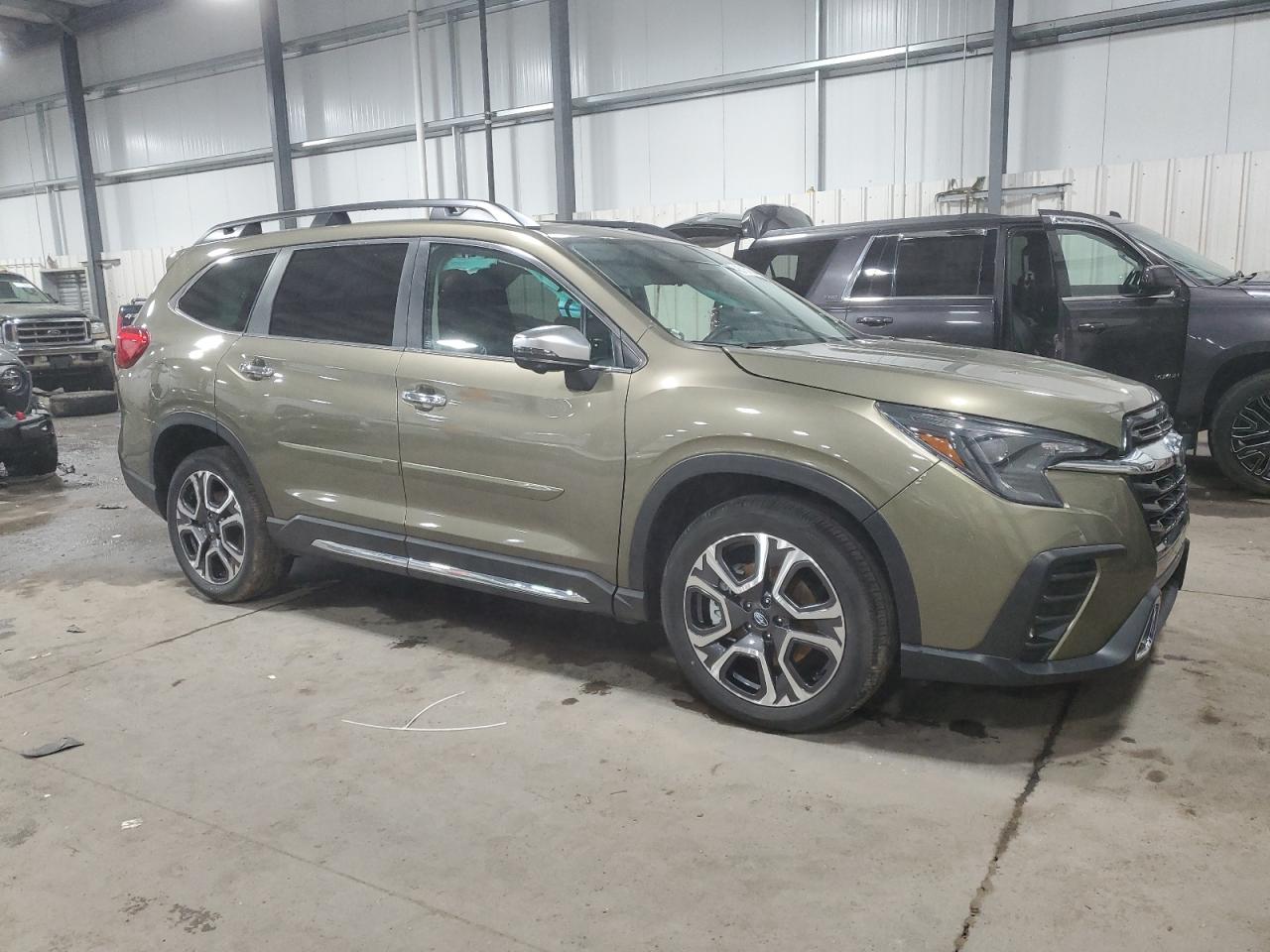 2023 Subaru Ascent VIN 4S4WMAWD7P3454622 Copart auction photo, side / front end damage thumbnail 4