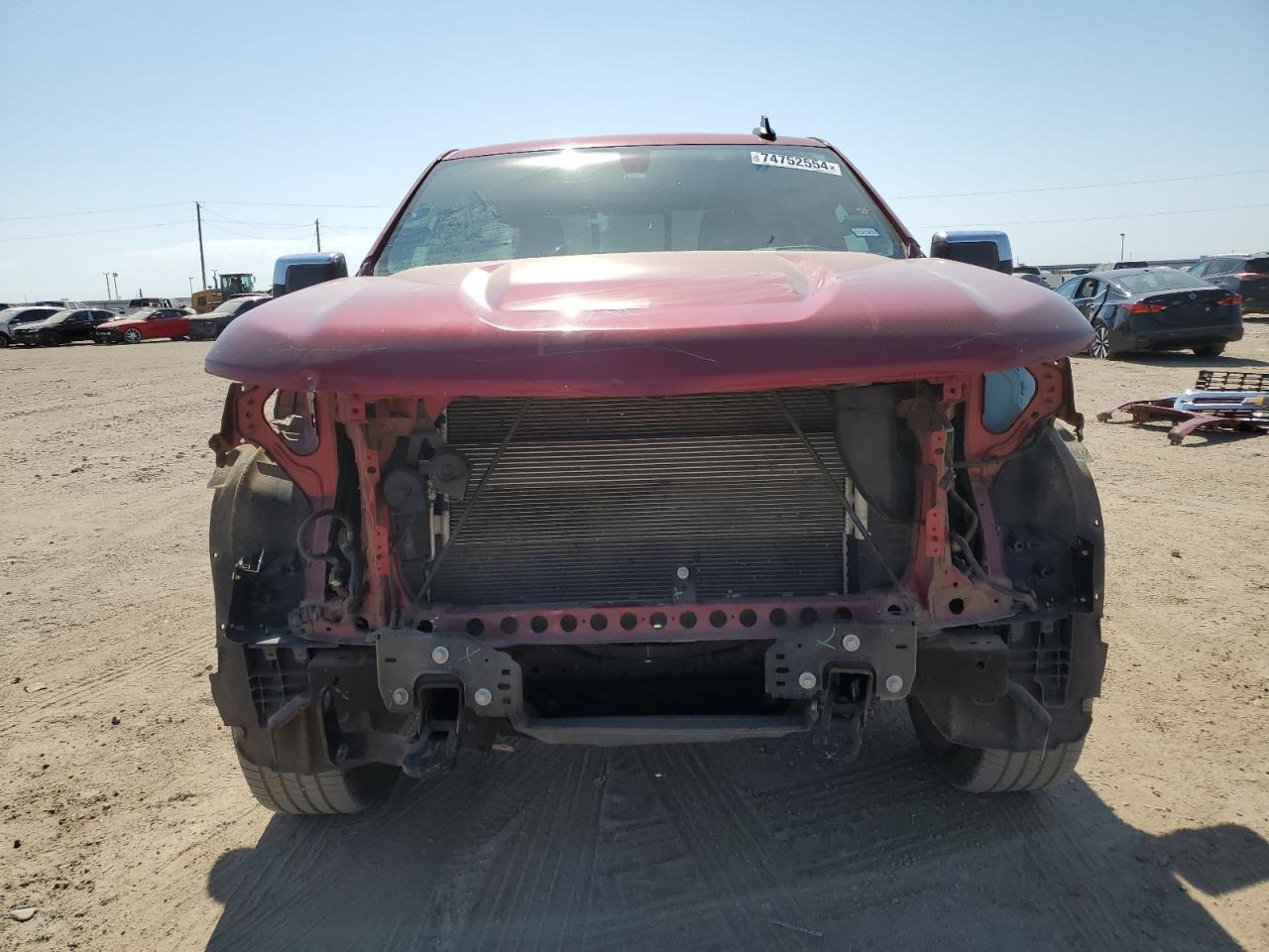 2019 Chevrolet Silverado VIN 3GCUYDED0KG108159 Copart auction photo, front end damage thumbnail 5