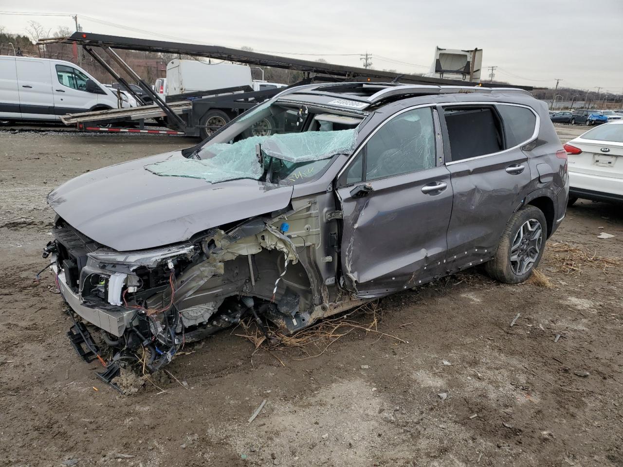 2022 Hyundai Santa Fe VIN KM8S7DA27NU047517
