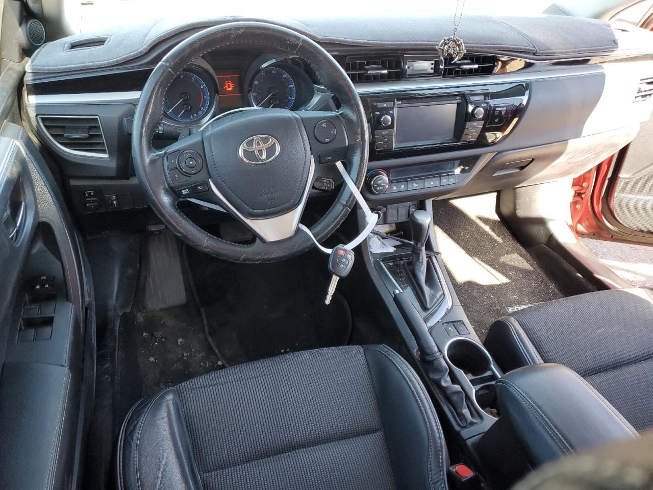 2015 Toyota Corolla VIN 5YFBURHEXFP326842 Copart auction photo, front end damage thumbnail 8