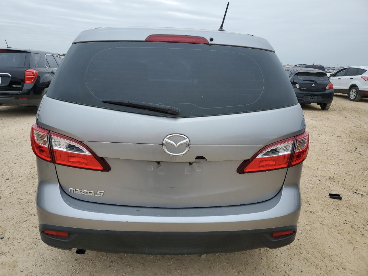 2012 Mazda 5 VIN JM1CW2BLXC0125316 Copart auction photo, front end / mechanical damage thumbnail 6