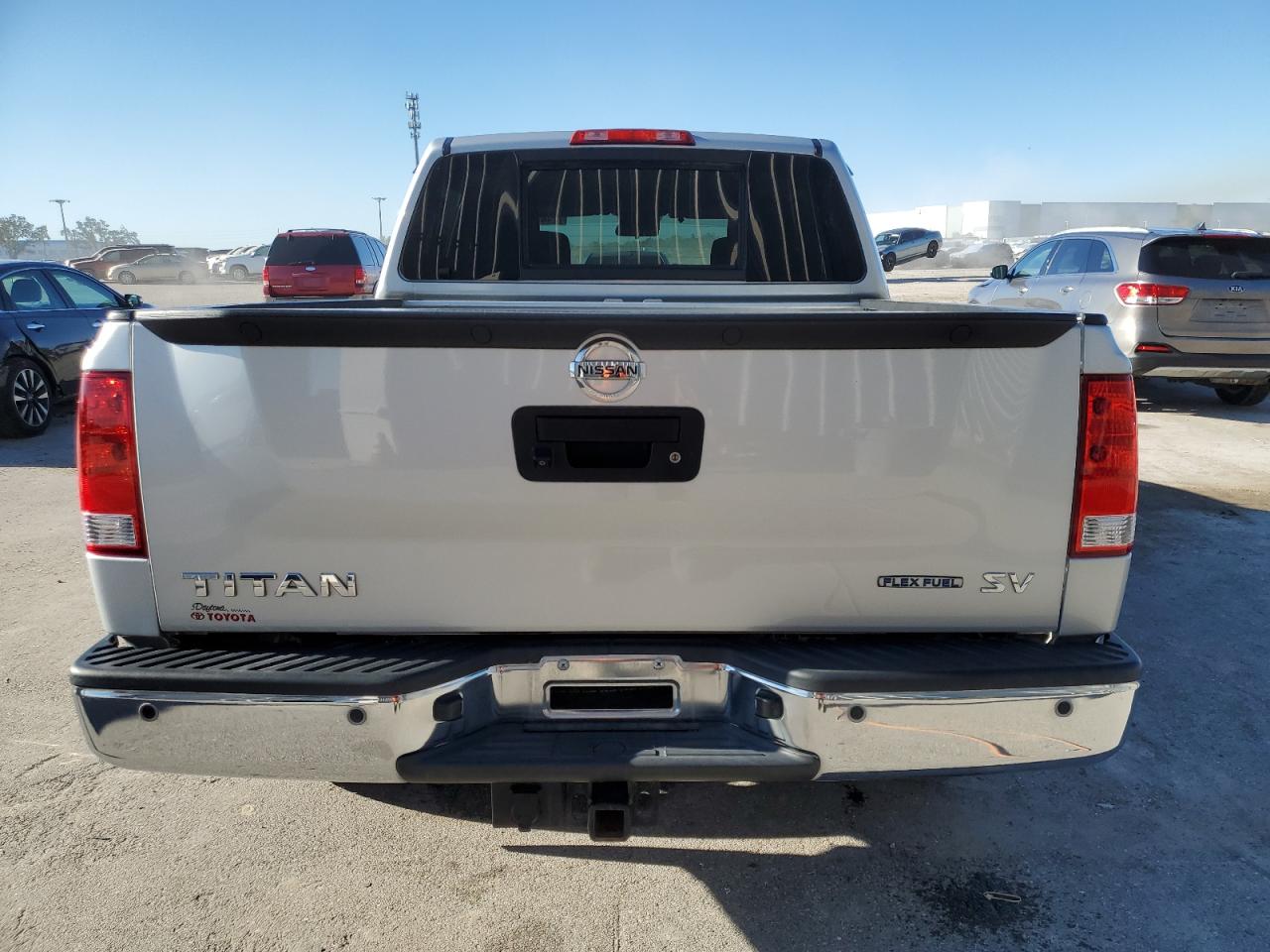 2015 Nissan Titan VIN 1N6BA0ED7FN506693 Copart auction photo, front end damage thumbnail 6