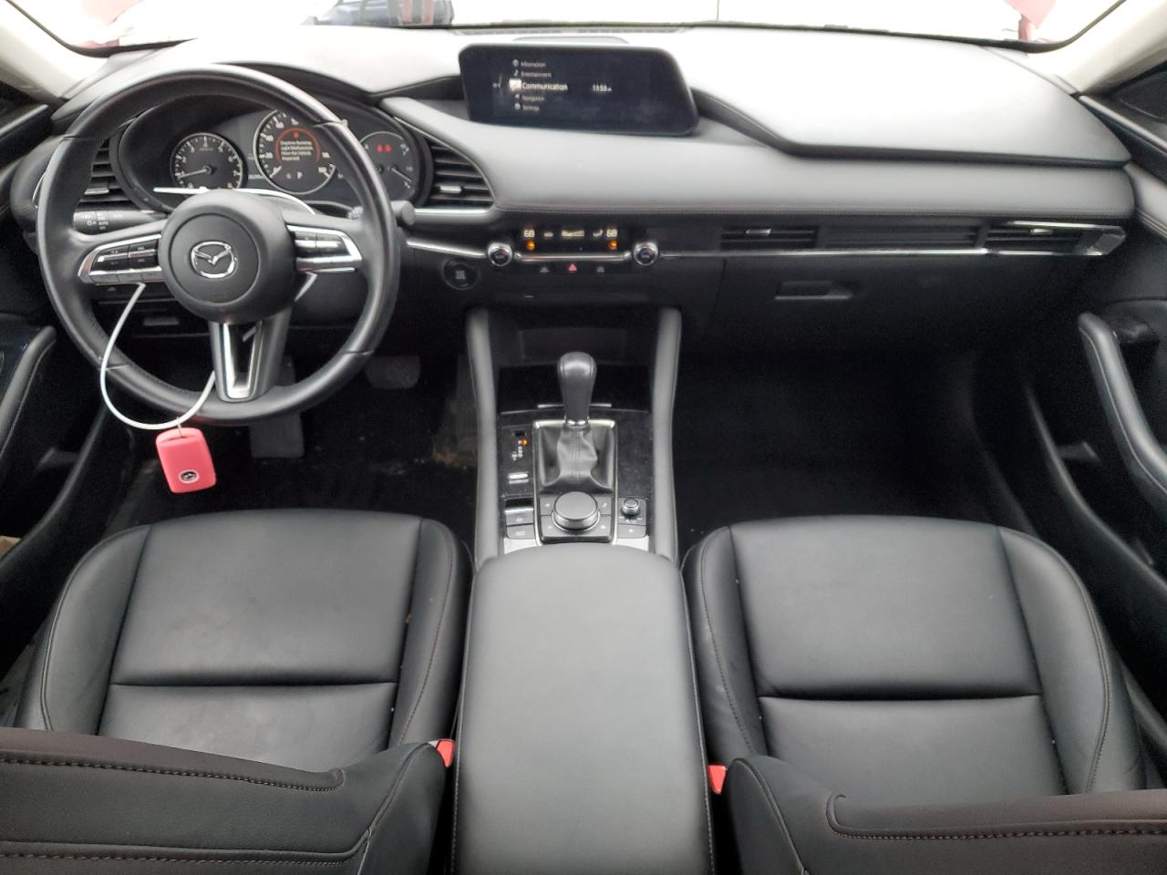 2019 Mazda 3 VIN JM1BPBAM2K1121367 Copart auction photo, side damage thumbnail 8