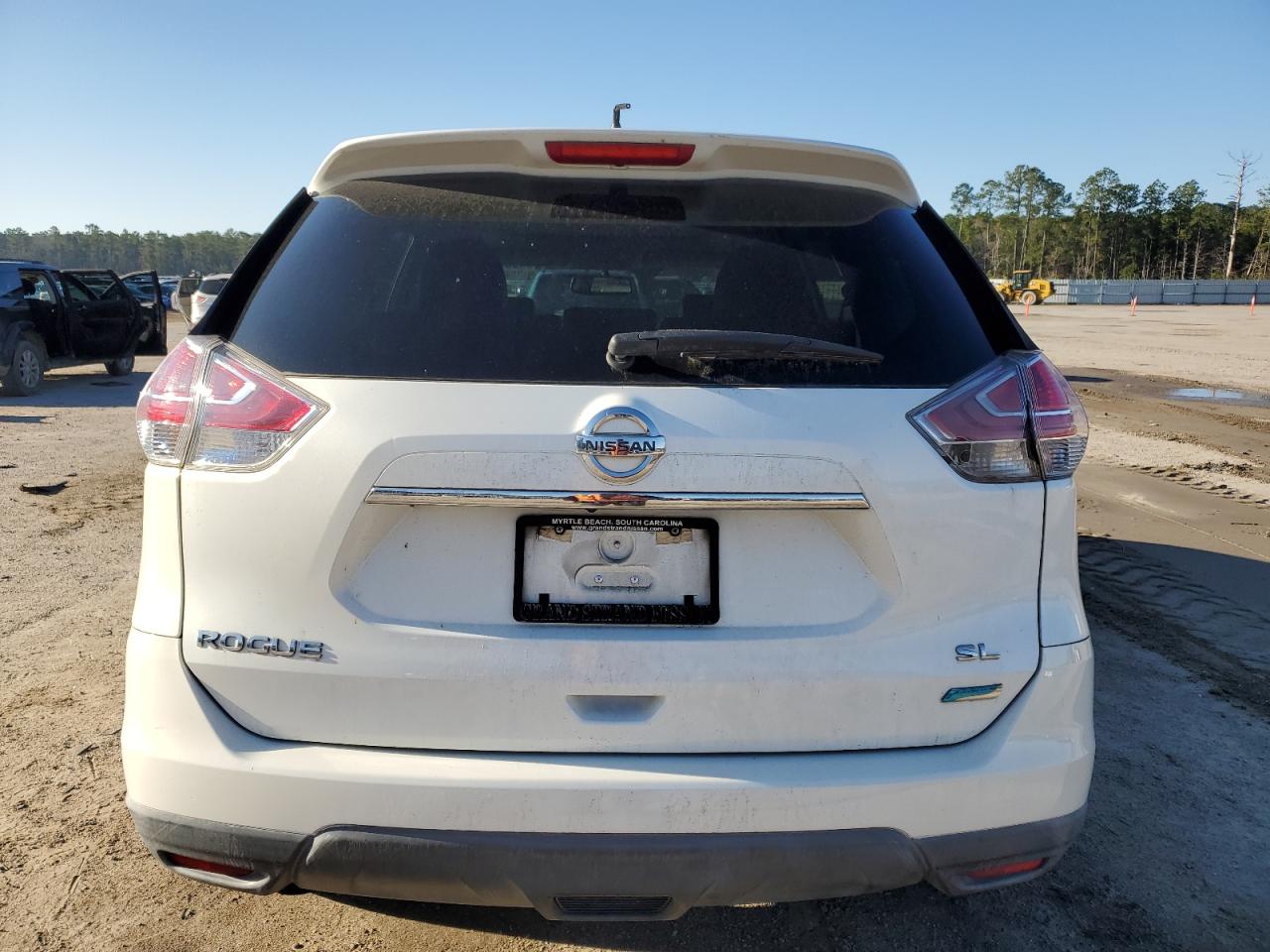 2014 Nissan Rogue VIN 5N1AT2MT1EC809147 Copart auction photo, front end damage thumbnail 6