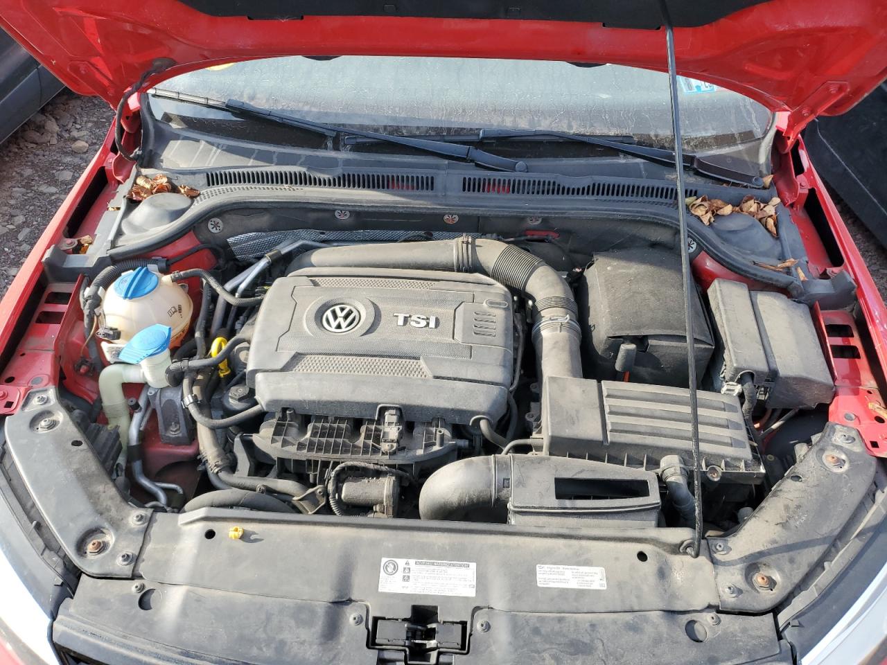 2014 Volkswagen Jetta VIN 3VWB17AJ1EM289736 Copart auction photo, rear end damage thumbnail 11