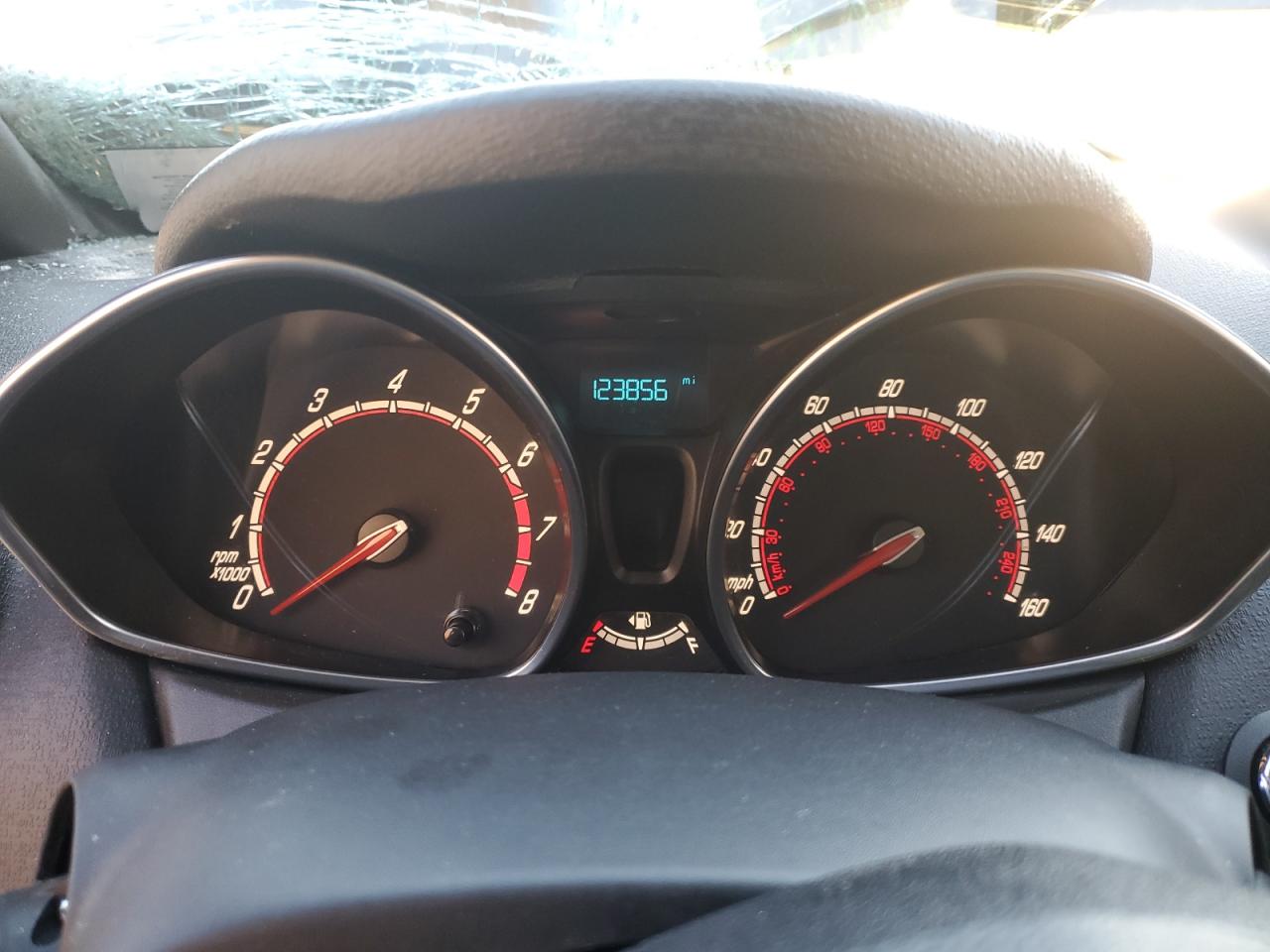 2019 Ford Fiesta VIN 3FADP4GX7KM116552 Copart auction photo, front end / side damage thumbnail 9