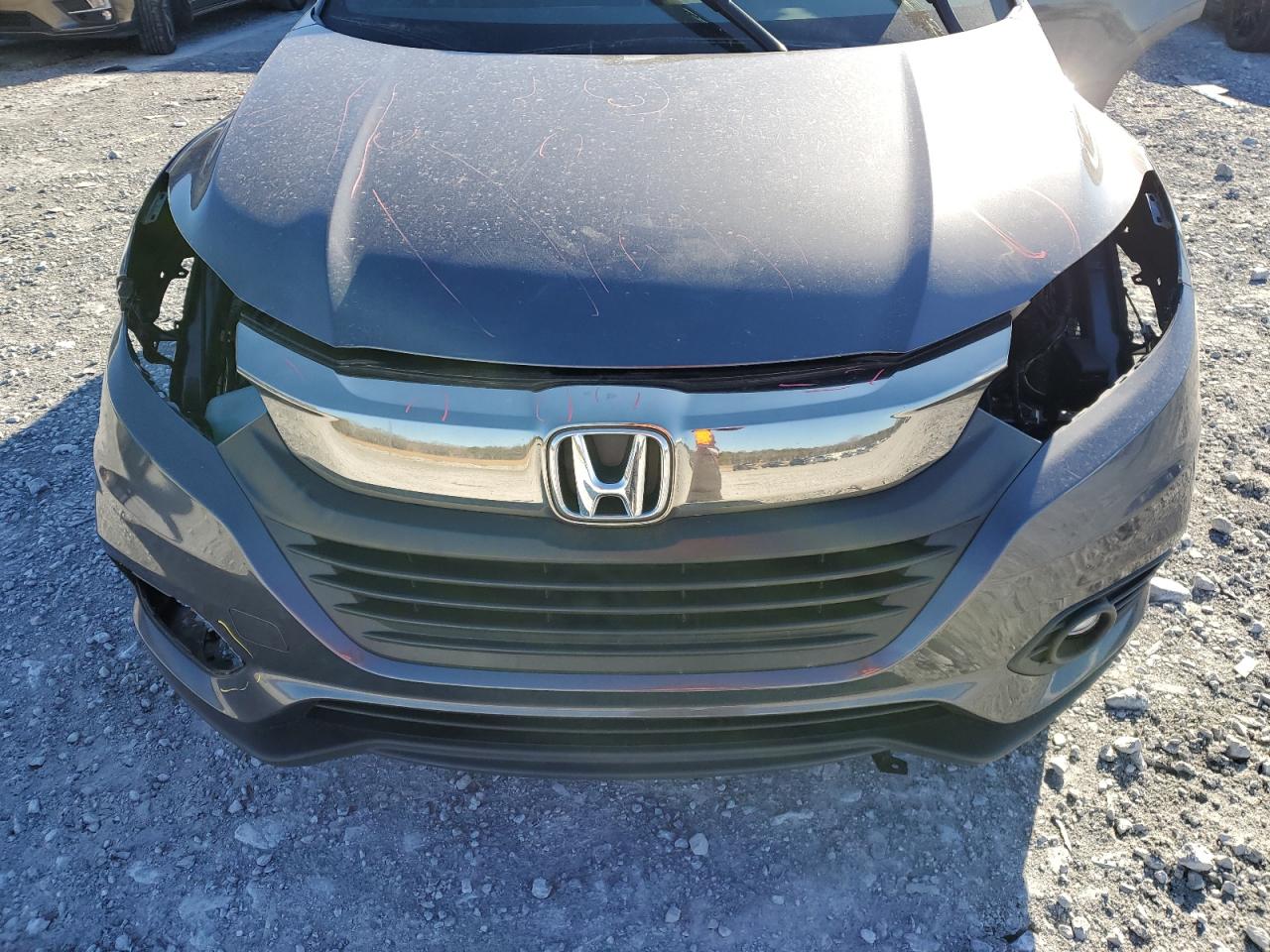 2021 Honda HR-V VIN 3CZRU5H7XMM727007 Copart auction photo, all over damage thumbnail 12