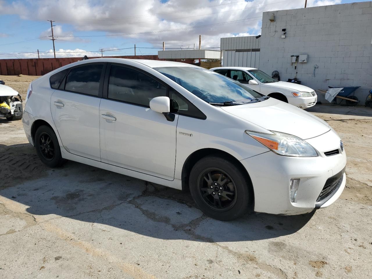 2013 Toyota Prius VIN JTDKN3DU1D0340773 Copart auction photo, rear end damage thumbnail 4