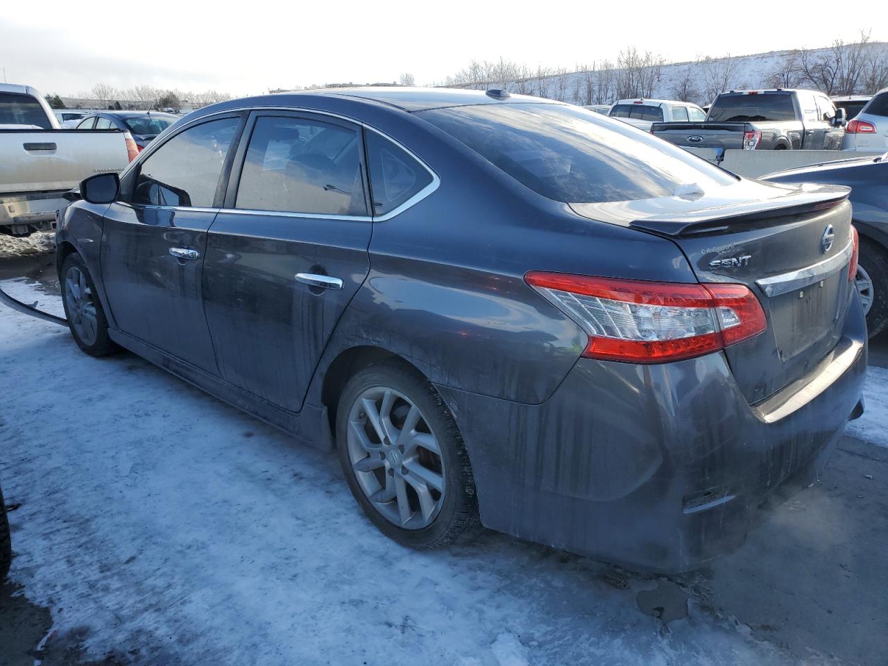 2014 Nissan Sentra VIN 3N1AB7AP2EY331987 Copart auction photo, front end damage thumbnail 2