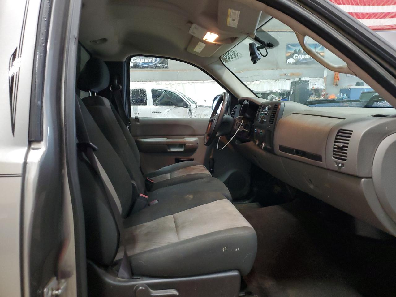 2009 GMC Sierra VIN 1GTEC14X89Z231991 Copart auction photo, front end / all over damage thumbnail 10