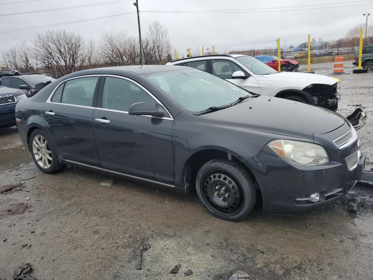 2010 Chevrolet Malibu VIN 1G1ZE5EB5AF235856 Copart auction photo, side / front end damage thumbnail 4