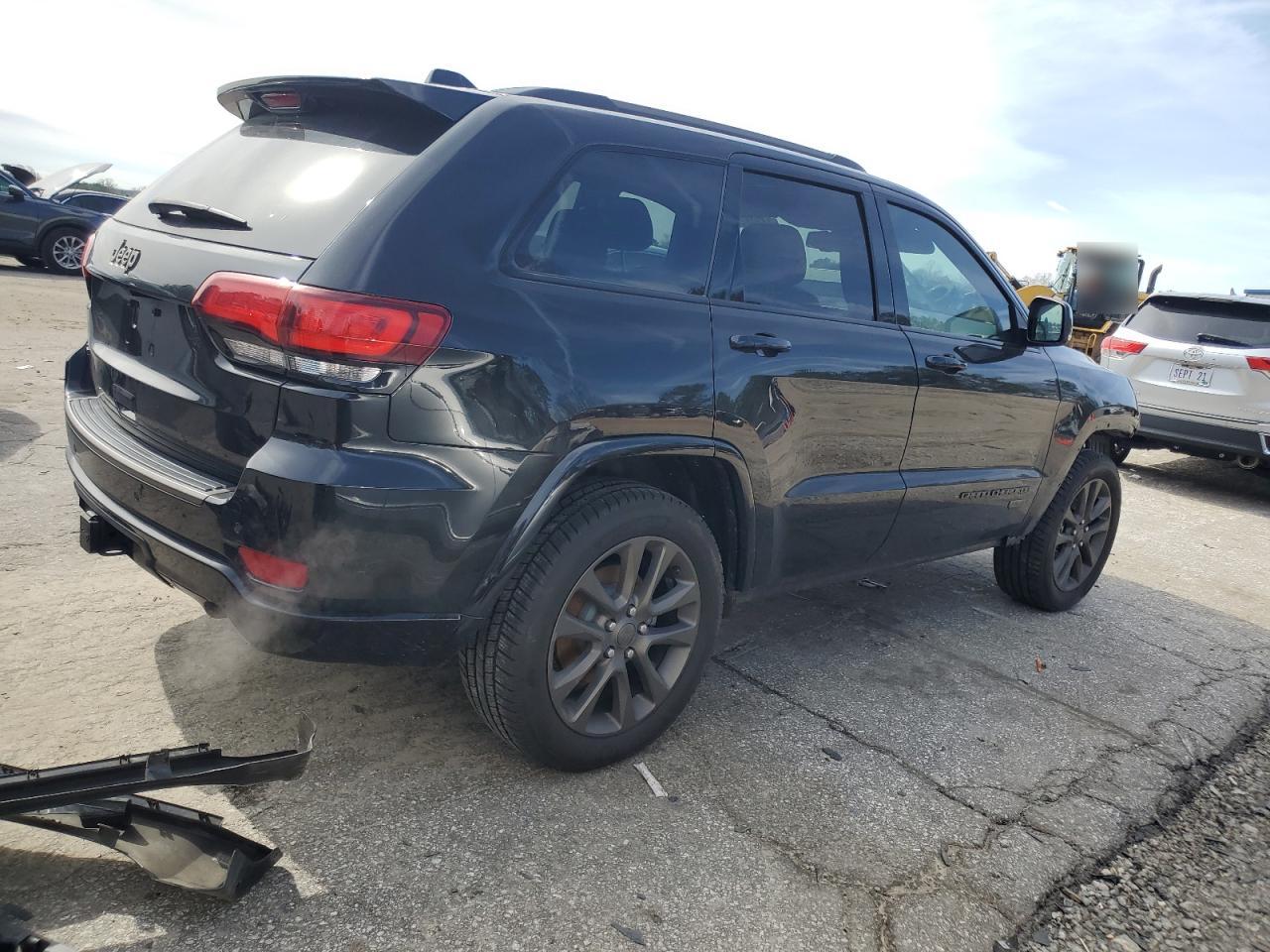 2016 Jeep Grand Cherokee VIN 1C4RJFBG7GC431767 Copart auction photo, front end damage thumbnail 3