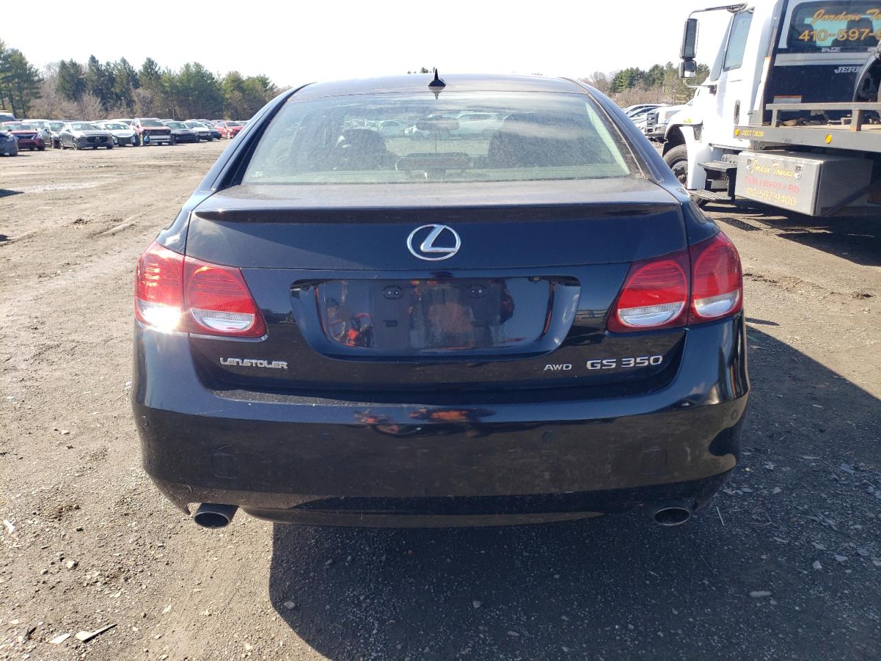 2011 Lexus GS VIN JTHCE1KSXB0029414 Copart auction photo, mechanical / front end damage thumbnail 6