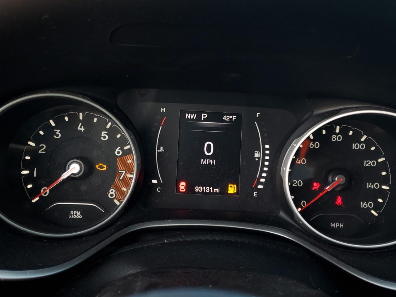 2021 Jeep Compass VIN 3C4NJDAB1MT552173 Copart auction photo, front end damage thumbnail 9