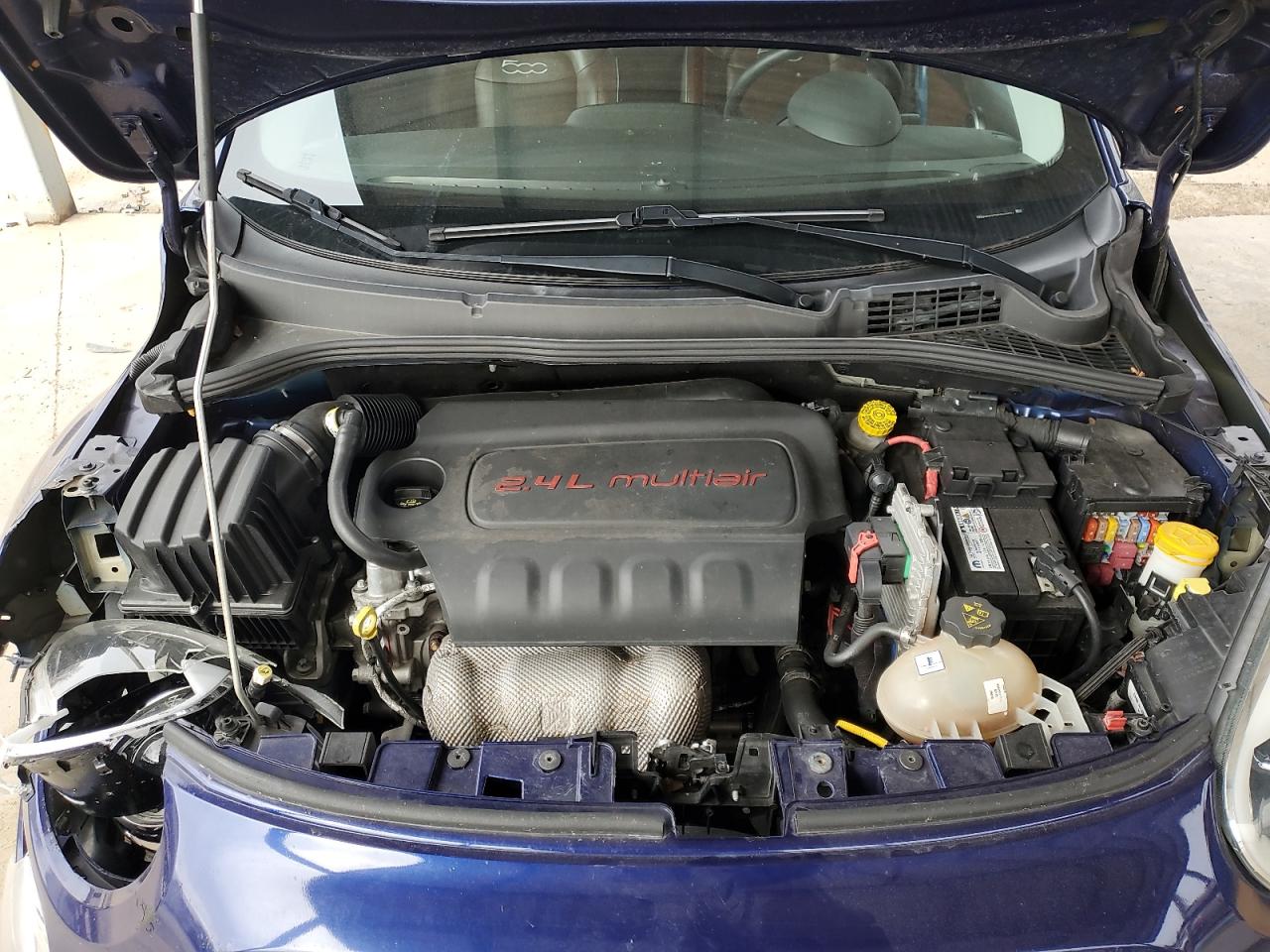 2016 Fiat 500 VIN ZFBCFXDT0GP512774 Copart auction photo, front end damage thumbnail 13