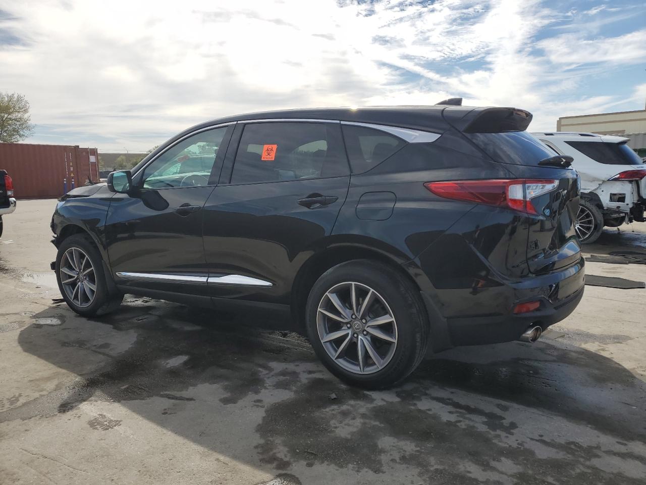 2021 Acura RDX VIN 5J8TC2H53ML028607 Copart auction photo, front end / side damage thumbnail 2