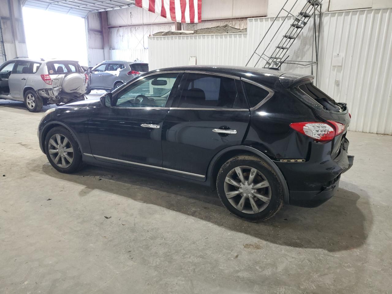2008 Infiniti EX VIN JNKAJ09E58M300328 Copart auction photo, rear end damage thumbnail 2