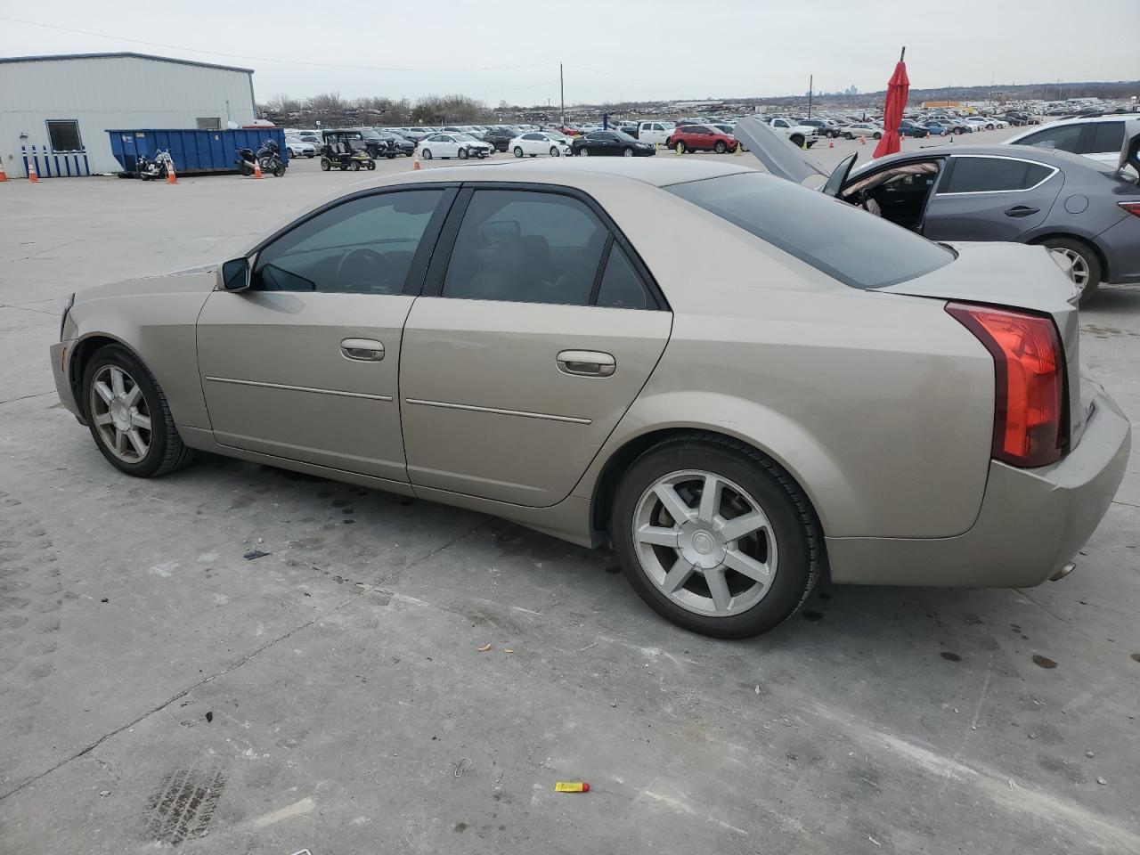 2004 Cadillac CTS VIN 1G6DM577040119987 Copart auction photo, front end / rear end damage thumbnail 2